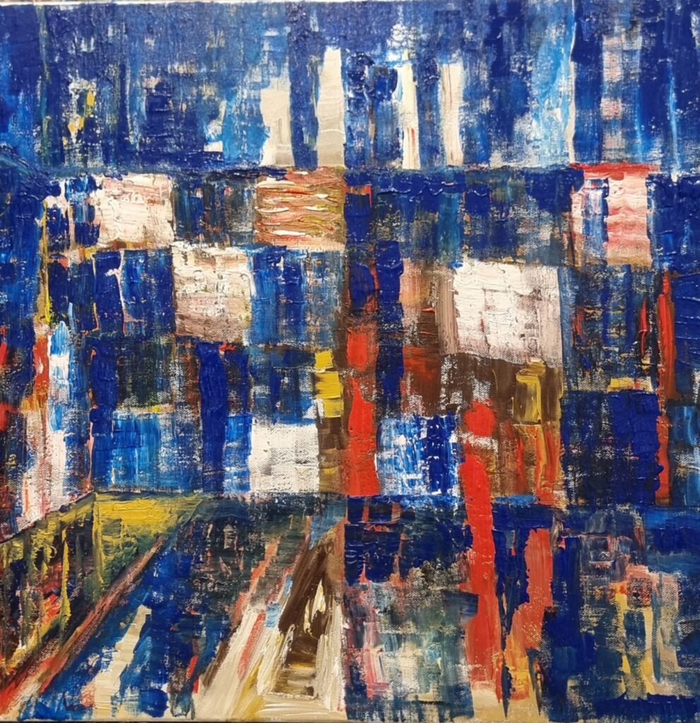 composition viii 50x50