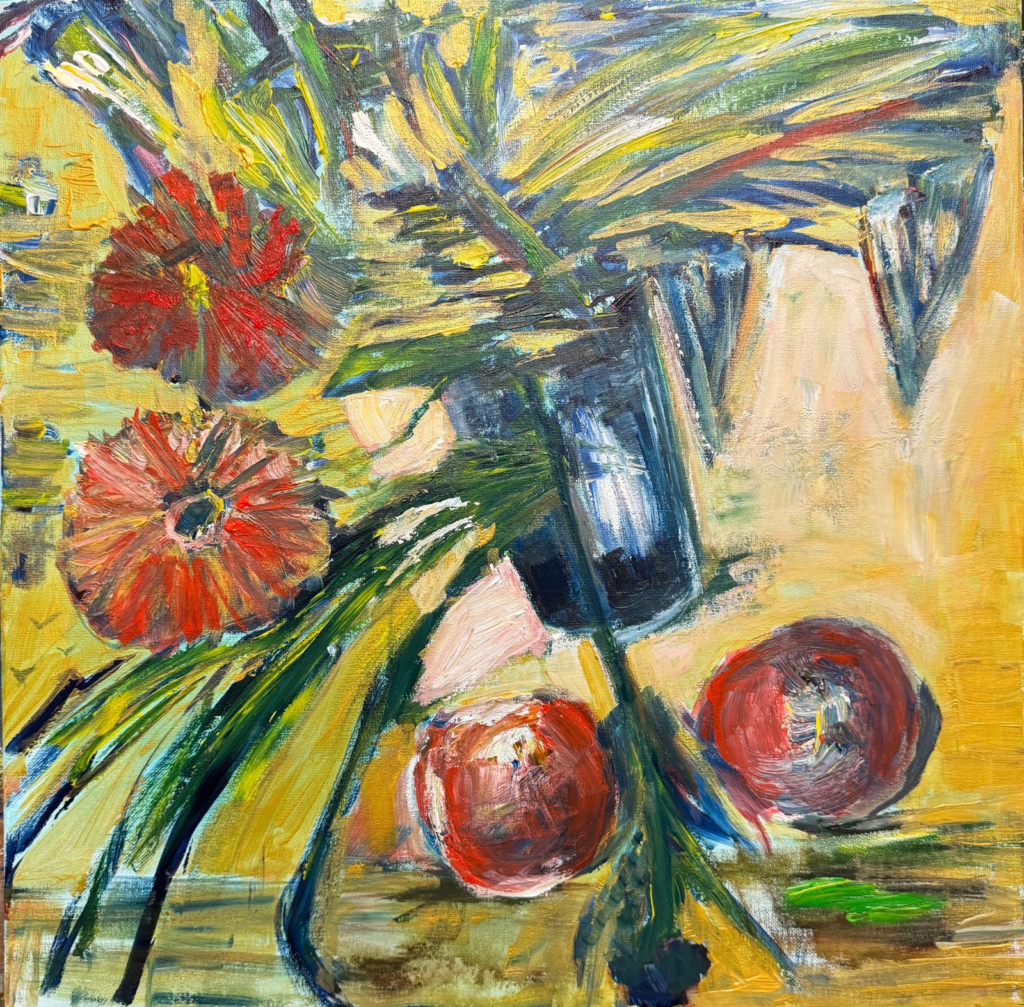 composition florale 50x50