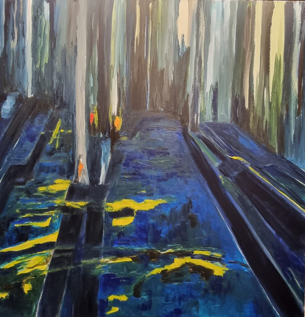 la forêt 100x100