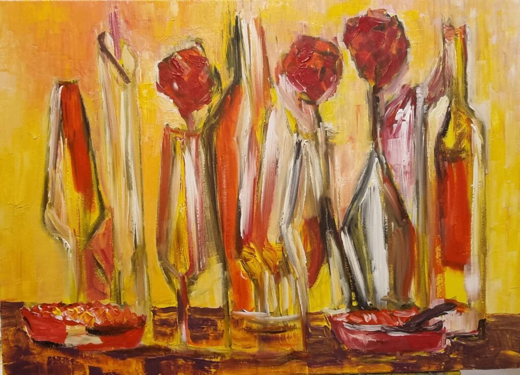 roses 70x50