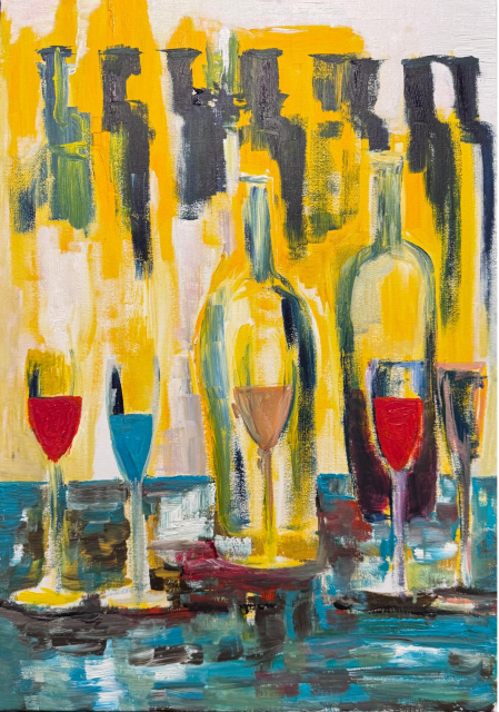 dégustation 50x70