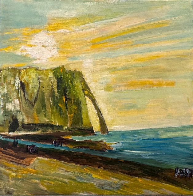 etretat 40x40